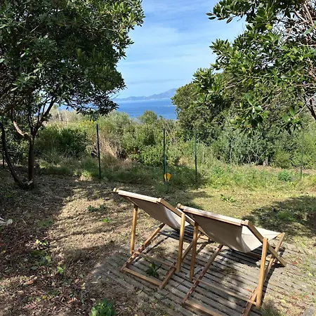 La Doulou Calme, Vue Et Jardin Horská chata Coti-Chiavari (Corsica)