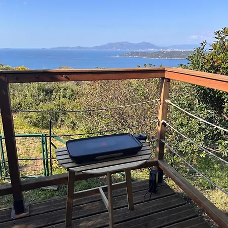La Doulou Calme, Vue Et Jardin Coti-Chiavari (Corsica)