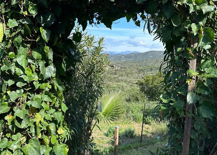 La Doulou Calme, Vue Et Jardin Chalé Coti-Chiavari (Corsica)